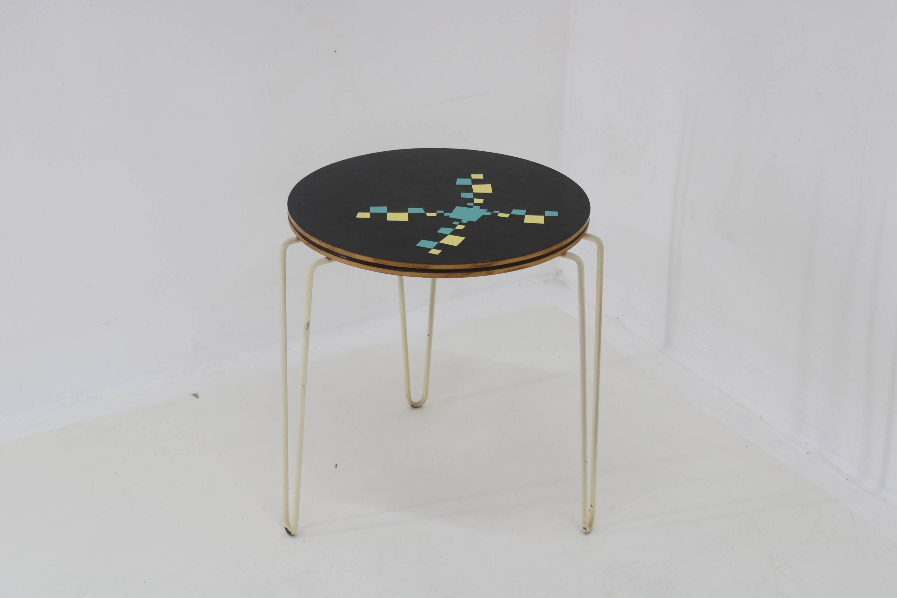 1960's Design Brussel Style Coffee Table, Czechoslovakia