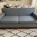 Fabric buckle sofa