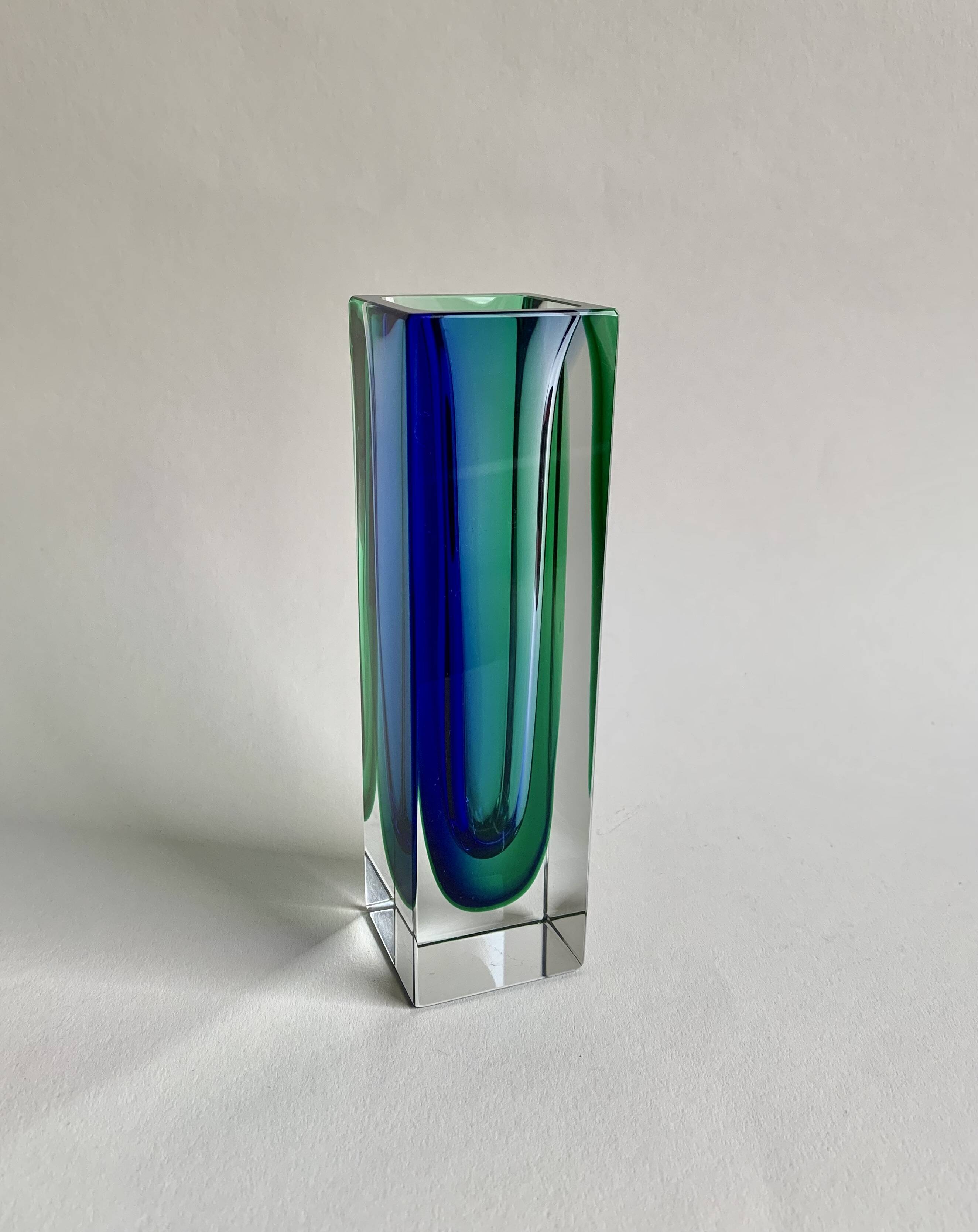 Murano Sommerso Vase, 1960s