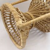 Wicker plant chair