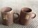 Série de 2 mugs en grès