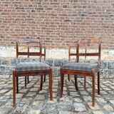 Suite Of Four Mahogany Dining Room Chairs From Charles X XIX Eme Century