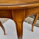 Side table in chestnut tinted cherry height 68 cm