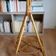 Floor lamp rattan and bamboo 60 years