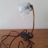 Antique lamp with tulip