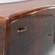 Vintage wooden sideboard with brass legs, 1960s design