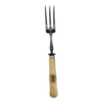 Service fork, ivory handle