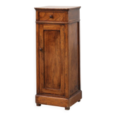 Cabinet de chevet en noyer Art Déco, Belgique, années 1920