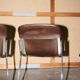 Set of four Willy Rizzo chairs