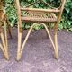 Pair of Van Rohe rattan chairs