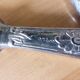 5 vintage silver-plated knives with stainless steel blades 240514