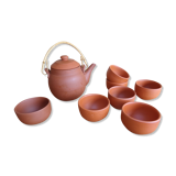 Terracotta tea set