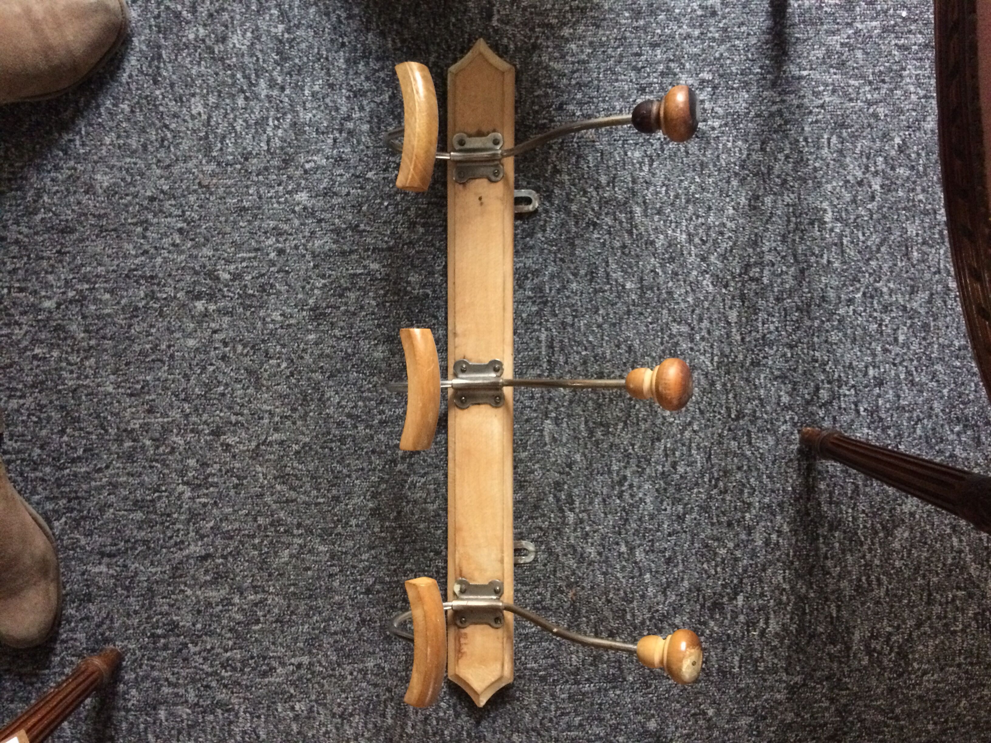 Patère en bois