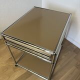 USM Haller bedside table in beige