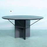 Minimalist postmodern dining table Hennie de Jong