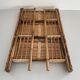 Folding bamboo shelf, 1960, Italy