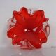 Vintage Italian Red Murano Glass Bowl, 1960s