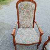 Pair Voltaire Armchairs