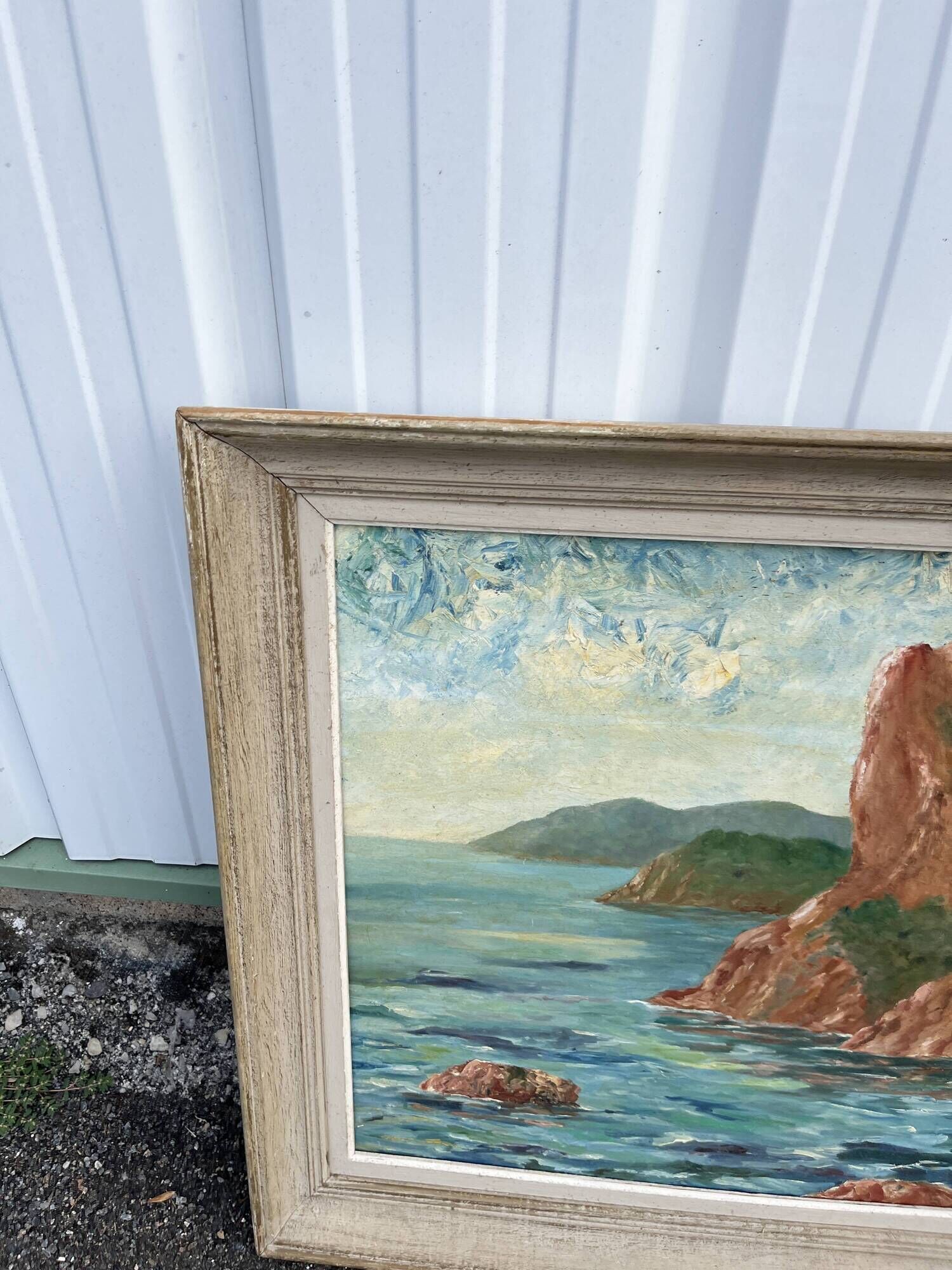 Old Table Oil - Le Cap Roux (Estérel) by Eliette Debru-Viguier -