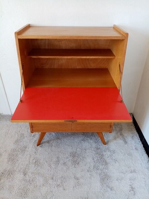 Secretary compass in oak 50s