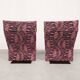 Saporiti chairs in Missoni fabric