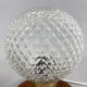 Pair of Midcentury Wood & Glass Table Lamps, 1970s