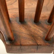 Set of 4 19th-century British military Windsor chairs – WD stamped