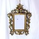 Small Rococo Baroque style mirror by Roberta Wood vintage 50/60