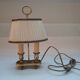 Empire style bouillotte lamp