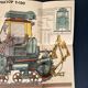 Tractor Poster Original Vintage 1980's Soviet Russian USSR Poster Instructional Wall Sheet