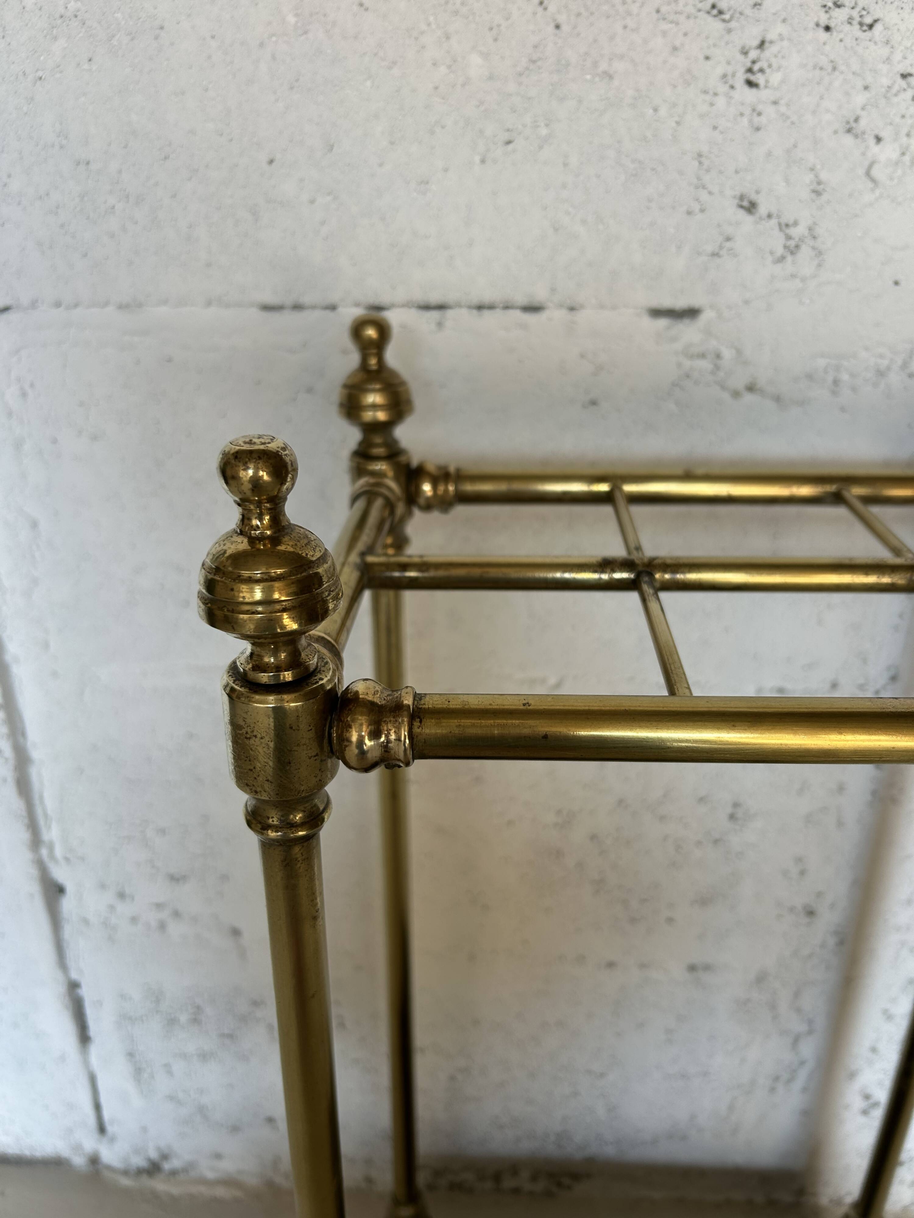 Brass umbrella stand
