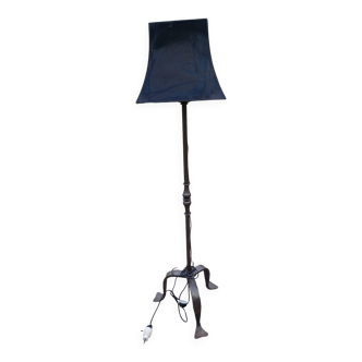 Wrought iron floor lamp