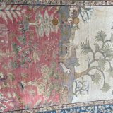 Tapis ancien turc Cesareh en soie fait main 114x176 cm