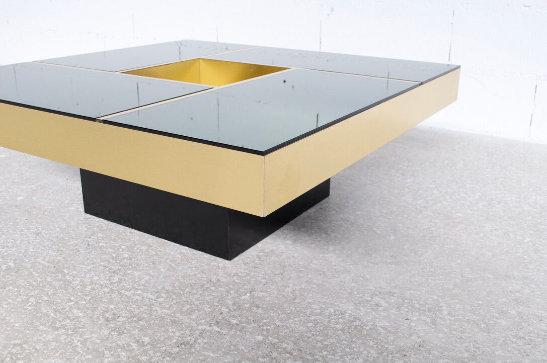Coffee table bar 70' ny form by Ausenda-Grossi-Gavioli