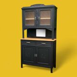 Parisian art deco buffet in solid walnut 1930