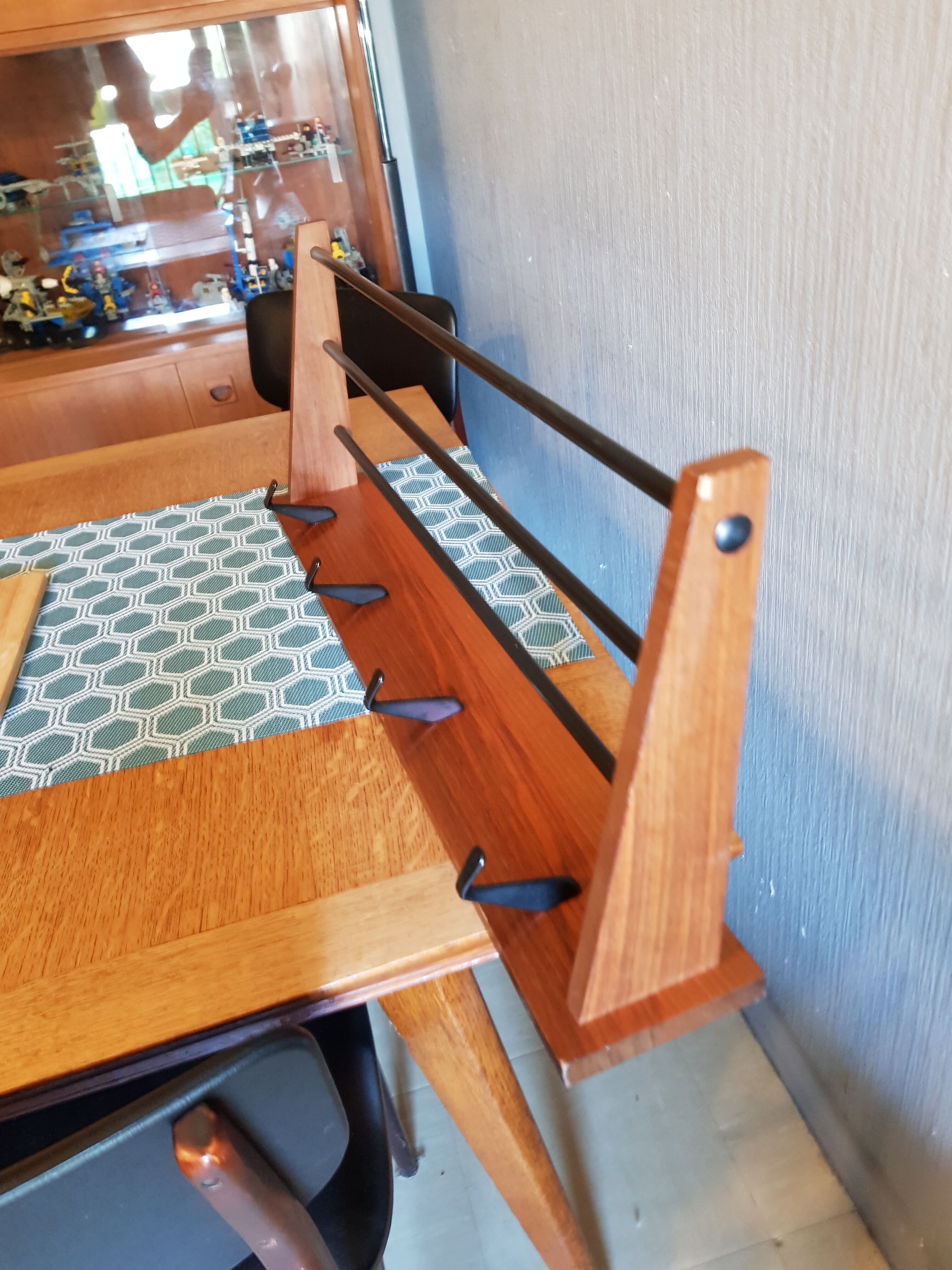 Scandinavian vintage coat rack