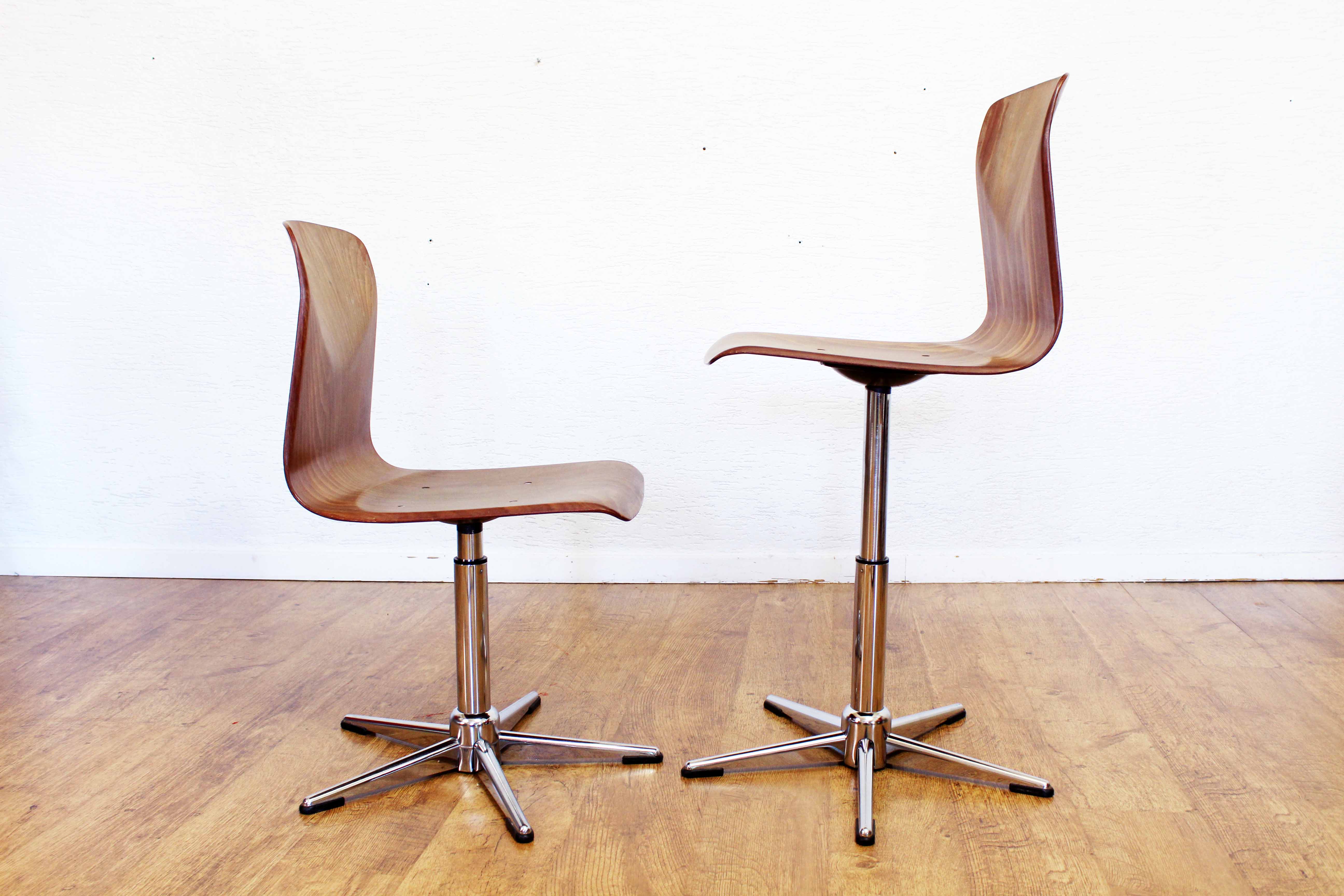 Pair of chairs Pagholz Thur op Seat 1970