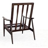 Vintage Scandinavian 1960s boomerang armchair