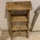 Solid wood stepladder very charming old decoration