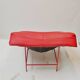 Vintage Montis Butterfly lounge chair by Gerard van den Berg in red leather