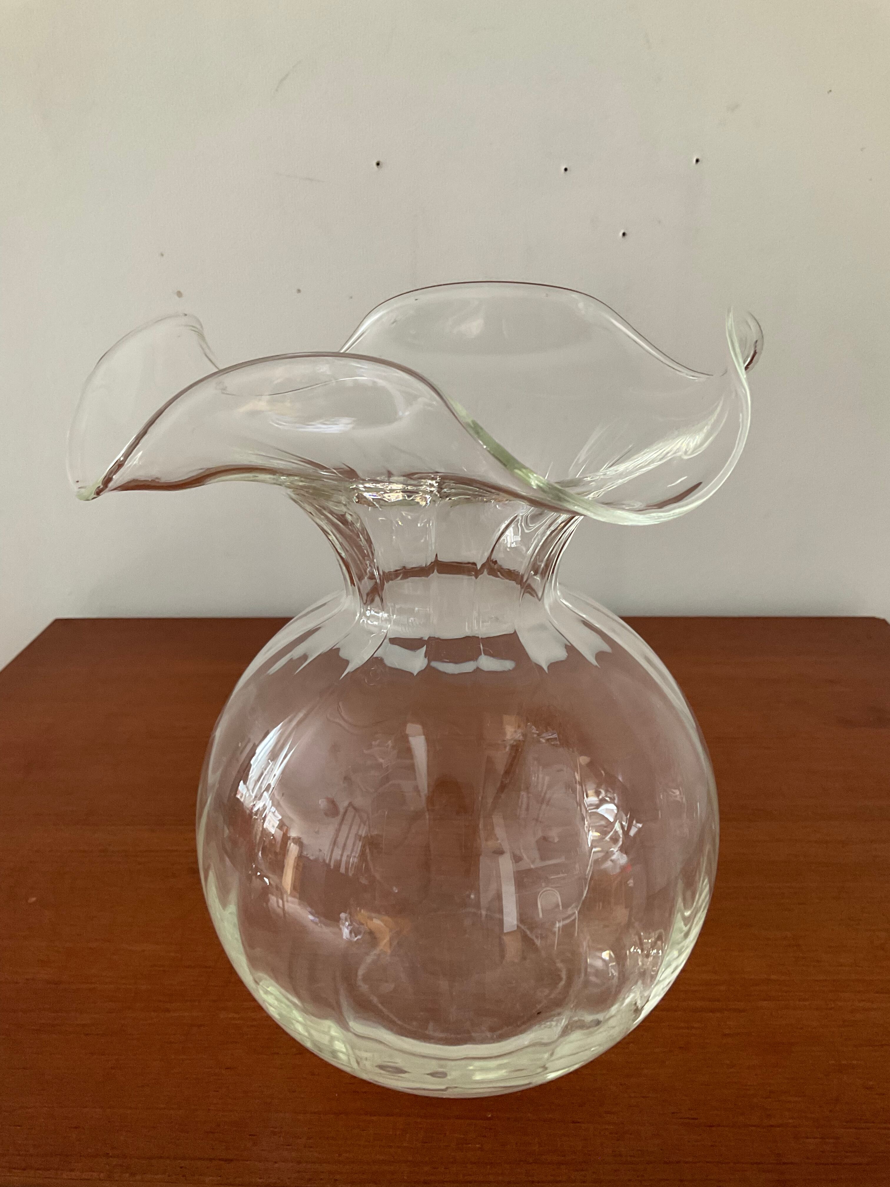 Handkerchief neck vase from the 70s and 80s made in Italy