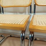 Lot de 4 chaises vintage Cesca « Made in Italy »