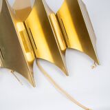 Pair of 2 Danish sconces Gothic 3 by Bent Karlby, Lyfa, 1960s