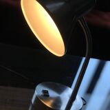 Flexible brushed steel desk lamp Kema Keur Germany vintage