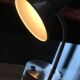 Flexible brushed steel desk lamp Kema Keur Germany vintage