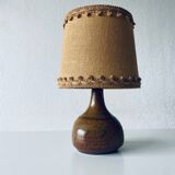 Vintage stoneware lamp