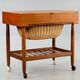 Side table, Scandinavian teak nightstand by Ejvind Johansson
