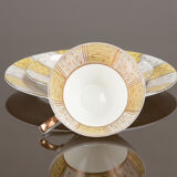 Porcelain cup and saucers set Bavaria 1950