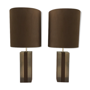 paire de lampes 1970