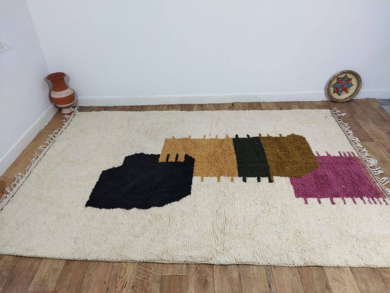 Handmade Moroccan Berber rug 314 x 210 cm